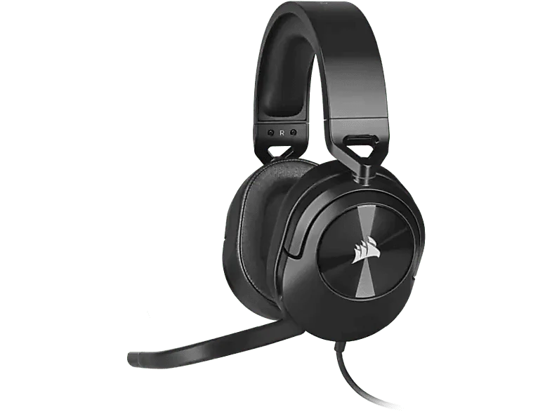CORSAIR Casque gamer HS55 Stereo Carbon (CA-9011260-EU) Casque gamer Noir