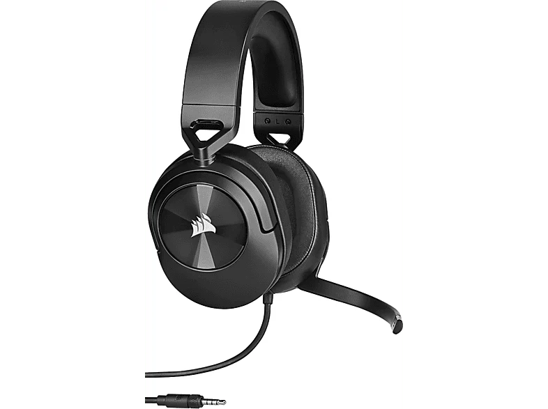 CORSAIR Casque gamer HS55 Stereo Carbon (CA-9011260-EU) Casque gamer Noir – Image 3