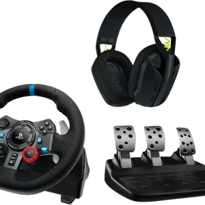 LOGITECH Volant gaming G29 Driving Force + G435 Casque gaming Noir (991-000539)