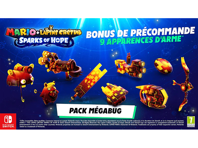 UBISOFT Mario + Les Lapins Crétins: Sparks Of Hope FR/NL Switch – Image 2