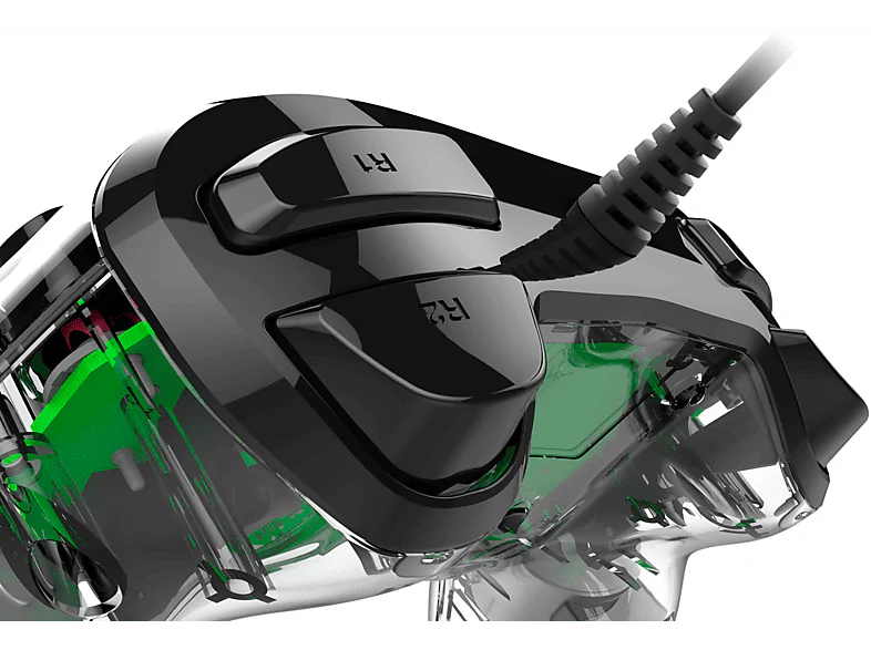 NACON Manette filaire Compacte Lumineuse PS4 Vert (PS4OFCPADCLGREEN) – Image 8