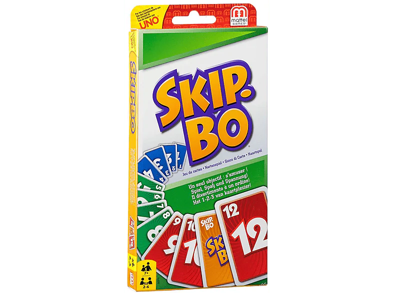 MATTEL Skip-Bo jeu de cartes Jeu de cartes