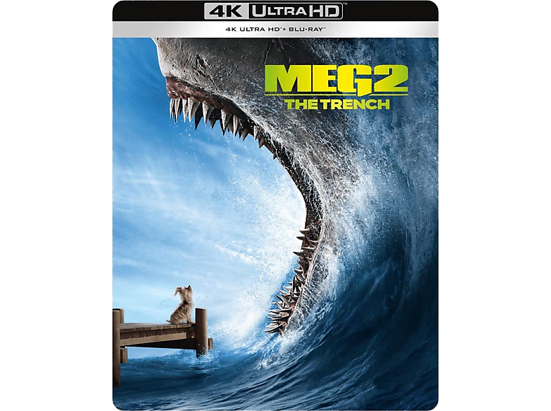 WARNER HOME VIDEO The Meg 2: The Trench (Steelbook) - 4K Blu-ray